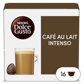 Café Con Leche En Cápsulas Intenso Nescafé Dolce Gusto Caja 16 Unidades