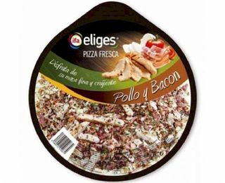 Pizza Fresca Con Pollo Y Bacon Ifa Eliges 400G
