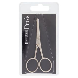 Les Cosmétiques Design Paris Pro'S Forbice Peli Naso Professionale In Acciaio Nichelato
