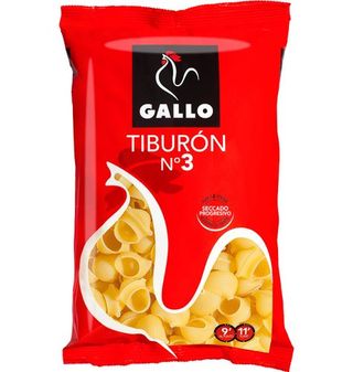 Pasta Gallo Tiburón Galet 250 G