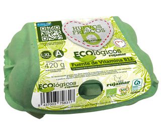 Huevos L-Xl Ecologicos Rujamar 6U