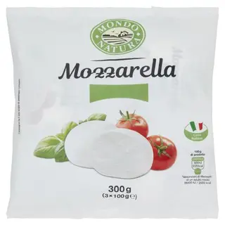 MONDO NATURA MOZZARELLA X 3