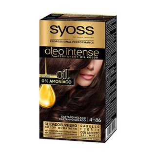 Syoss Oleo Intense Permanent Oil Color 4.86 Castaño Helado