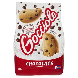 Pavesi Gocciole Chocolate Biscotti con Gocce di Cioccolato 500g