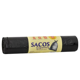 Bolsa basura saco gigante 130 l. negro