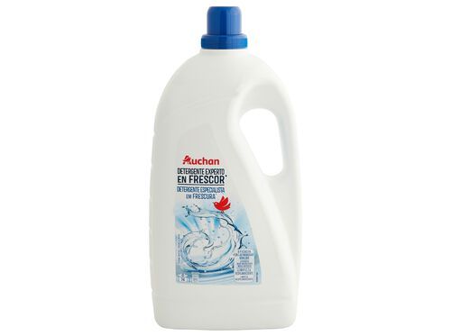 DETERGENTE ROUPA MÁQUINA LÍQUIDO AUCHAN FRESCURA 74 DOSES