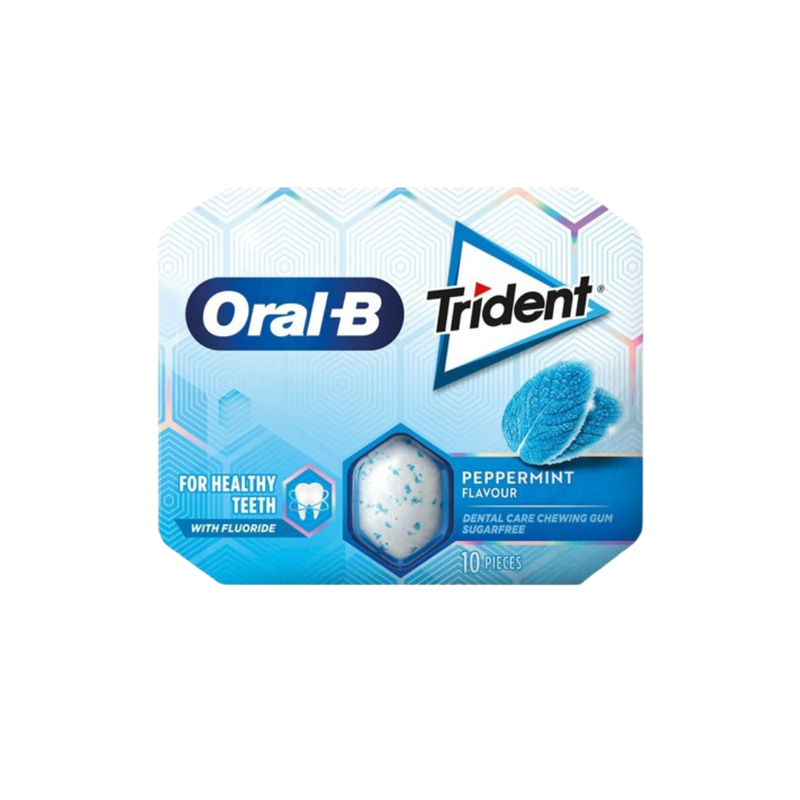 Trident Oral-B Peppermint Pastilhas Elásticas 17g