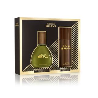 Agua Brava Eau De Cologne Estuche Puig Edt 100 Ml + Desodorante 150 Ml (8411061068885)