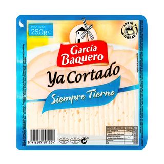 GARCÍA BAQUERO Queso Tierno Ya Cortado, 225G