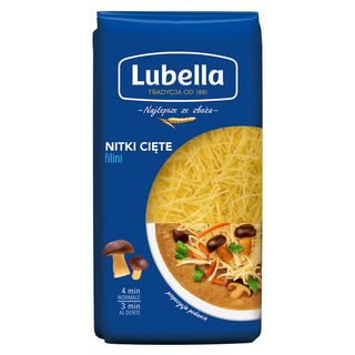 Lubella Makaron Nitki cięte, 400 g