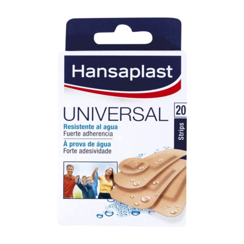Hansaplast Pensos para Feridas Universal 4 Tamanhos 20un