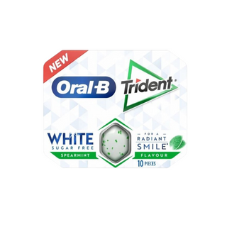 Pastilhas Trident Oral B White Spearmint 17G