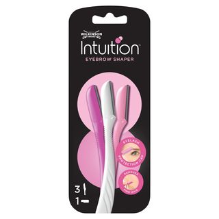 Wilkinson Intuition Perfect Finish maszynki do brwi i twarzy, 3 sztuki