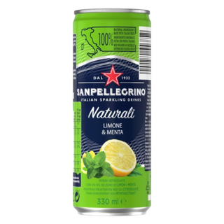 Refresco San Pellegrino Limón y Menta Lata 330ml