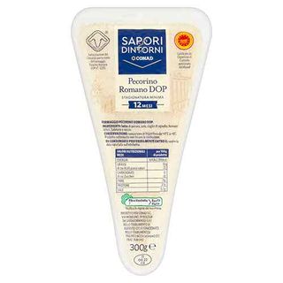 SAPORI & DINTORNI CONAD Pecorino Romano DOP Stagionatura minima 12 mesi 300 g - 8003170043138