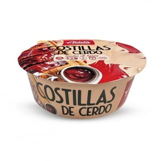 Costillas De Cerdo Asadas Sabor Barbacoa Aldelis 500 G