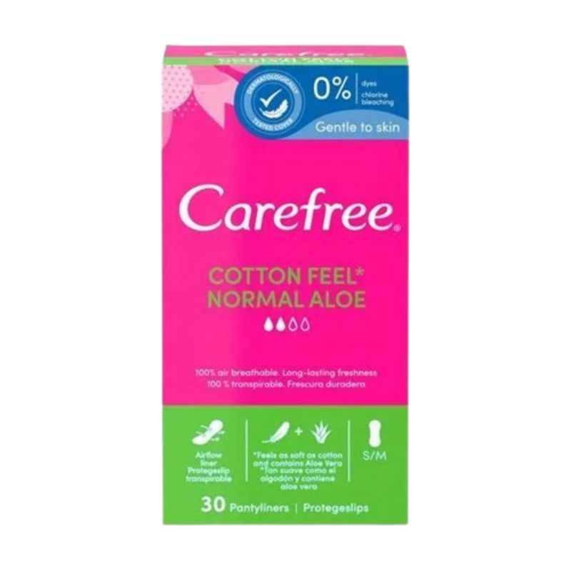 Carefree Penso Proteção Diário Aloe Vera 30un