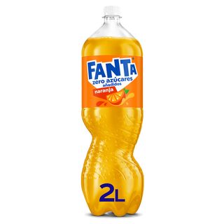 Fanta Zero Azúcares Naranja 2L Botella