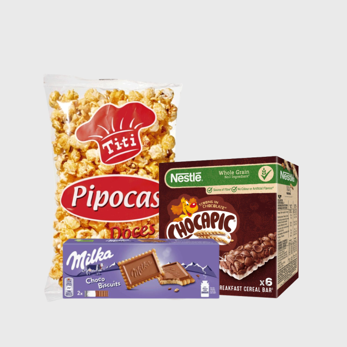 Packs Snacks e Bolachas