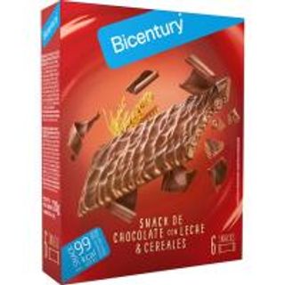 Barrita De Chocolate Con Leche Bicentury Sarialis Caja 120 G (19596733)