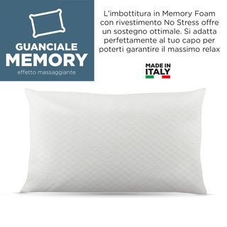 Cuscino guanciale memory - No Stress - PSE000036NOC