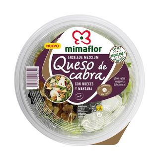 MIMAFLOR Ensalada Mezclum Queso De Cabra, 175G
