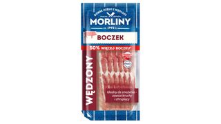 Morliny - Boczek wieprzowy wędzony plastry - 150 g