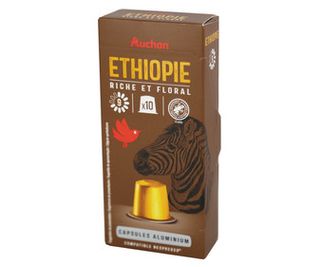 Cafe Caps Etiopia I9 Auchan 10 Ud 52 G