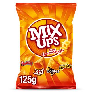Mix Ups Snacks Sabor Queso 125 G