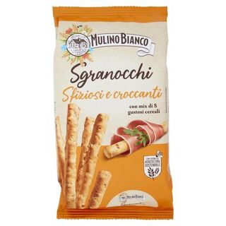 Mulino Bianco Sgranocchi Grissini Con 8 Cereali E Sesamo Con Farina Sostenibile 210G - 693036