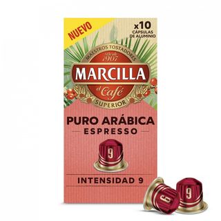 Café Marcilla Puro Arabica Espresso 10 Capsulas 52 Gr.