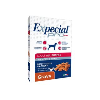 Expecial pro dog all breeds biscotti gravy 300g
