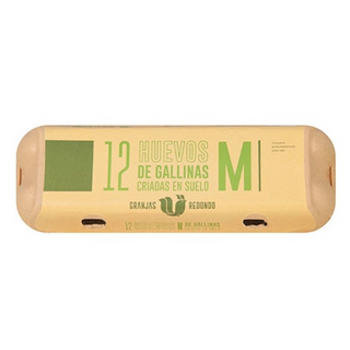 Redondo Huevos Talla M 12u