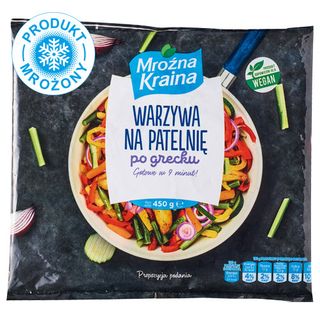 Mroźna Kraina Warzywa na patelnię po grecku, 450 g