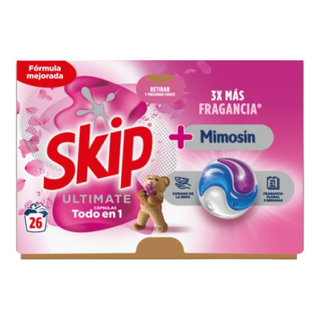 Skip Ultimate Fragancia Mimosín Cápsulas 26 Lavados