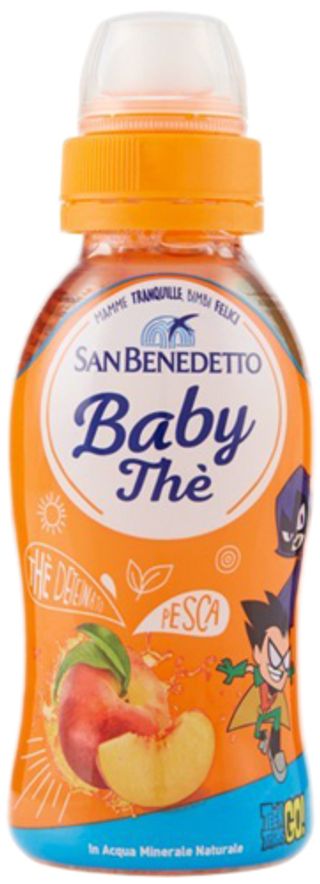 San Benedetto Baby Thè deteinato pesca P&P 0,25 L