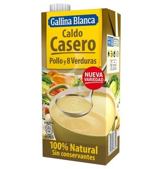 Caldo Pollo Gallina Blanca 8 Verduras 1000 Ml