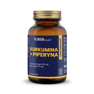 Pureo Health Kurkumina + Piperyna Suplement diety