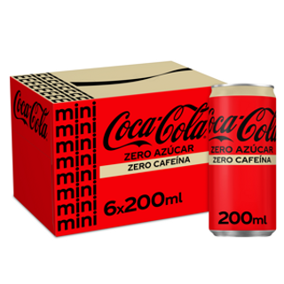 Coca-Cola Zero Zero Pack 6 Uds. 20Cl.