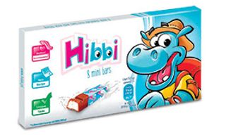 Barrette di cioccolato con ripieno al latte 8 pezzi