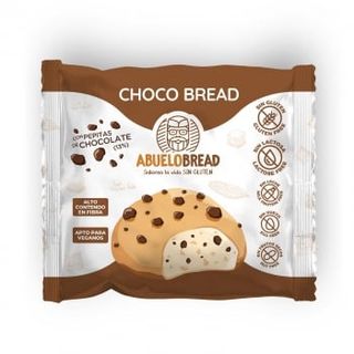 Bollito Con Pepitas De Chocolate Abuelo Bread Sin Gluten Y Sin Lactosa 60 G.