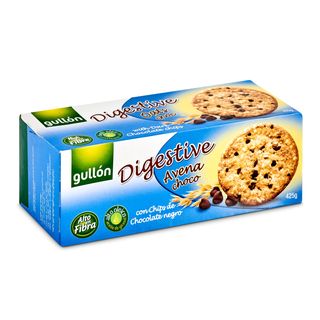 Galletas Digestive Con Avena Y Chocolate Gullón Caja 425 G