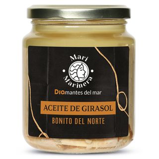 Bonito En Aceite De Girasol Alto Oleico Dia Mari Marinera Frasco 228 G