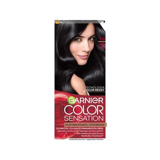 Tinte Negro Color Sensation De Garnier Nº 1.0 Ultra Negro (3600541176294)