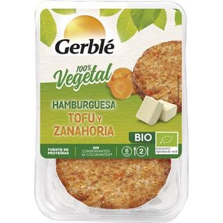Hamburguesa De Tofu-Zanahoria Gerblé Bio, Bandeja 160 Gr. (17847344)