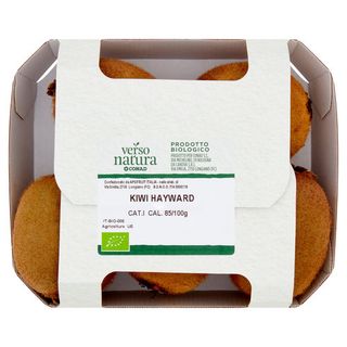 CONAD VERSO NATURA Kiwi biologici Hayward Italia Cal. 85/100g 0,500 kg - 8003170096417