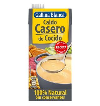 Caldo Gallina Blanca Casero Cocido 1 L