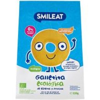 Galletita De Espelta Y Manzana Ecológicas Smileat, Bolsa 220 Gr. (24181190)
