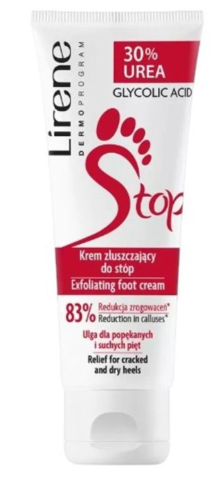Lirene Krem złuszczający do stóp