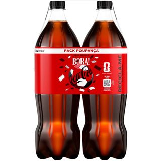 Refrigerante com Gás Cola Zero Coca-Cola (emb. 2 x 1,75 lt)